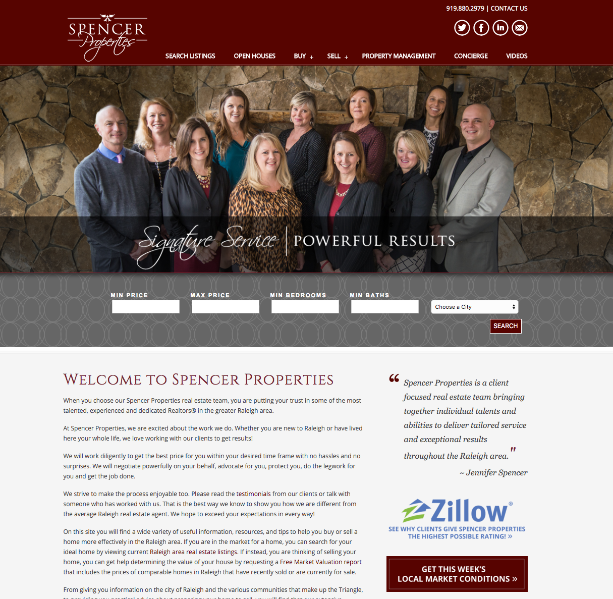 Spencer Properties SEO