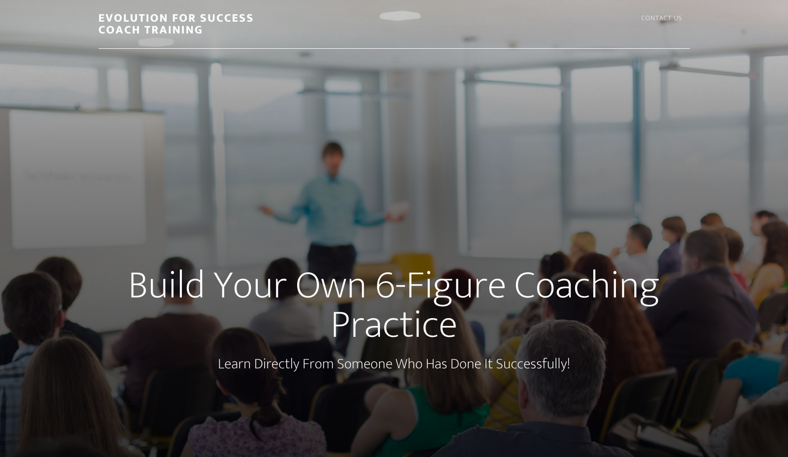 step by step coaching homepage